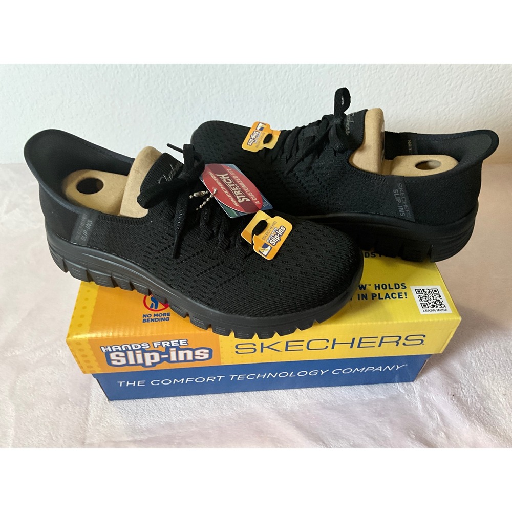 Skechers Hands Free Slip-ins Ultra Flex 3.0 Smooth Step‎ Black Sneakers 100736 7